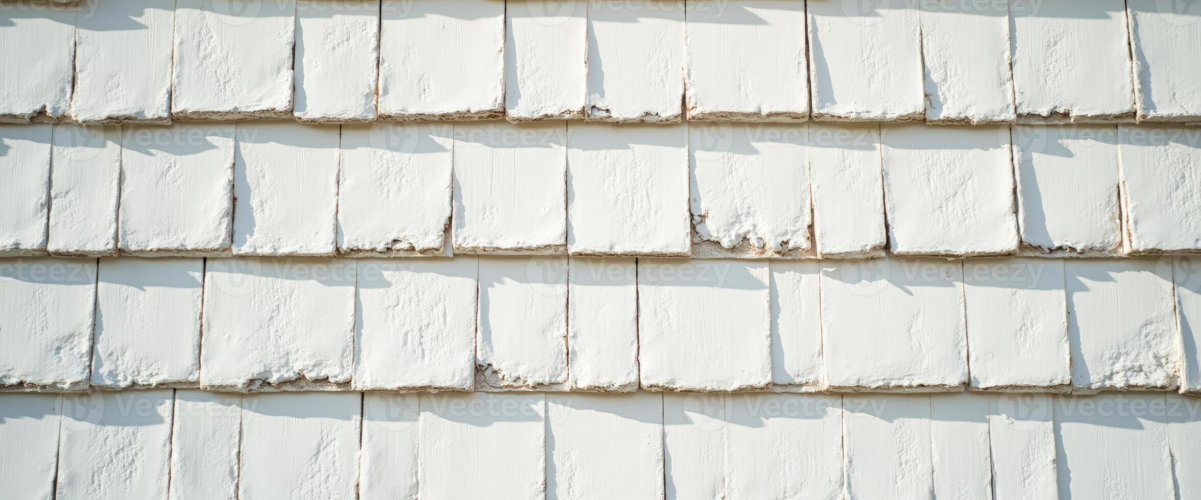 White Wooden Shingles photo