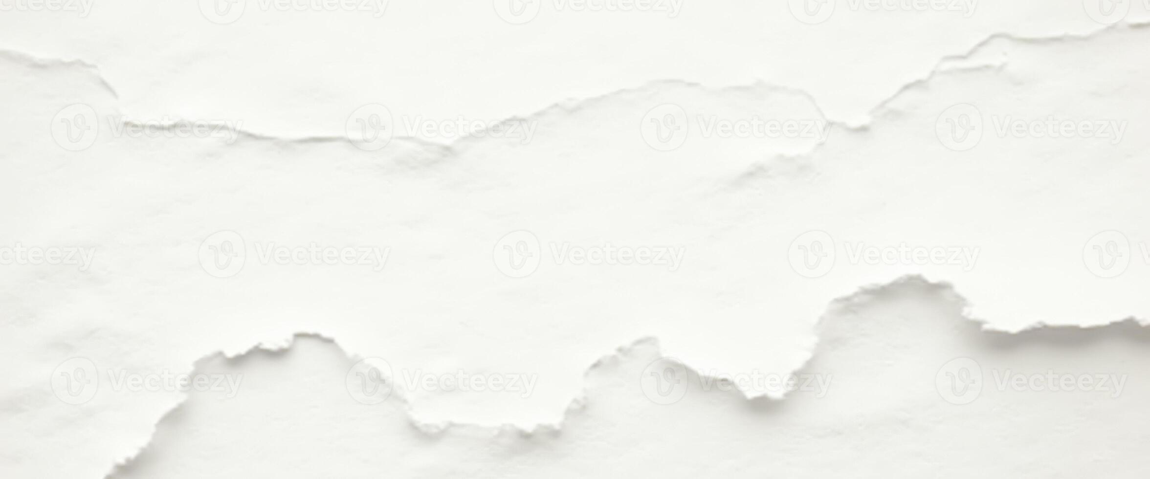 Torn White Paper Texture photo