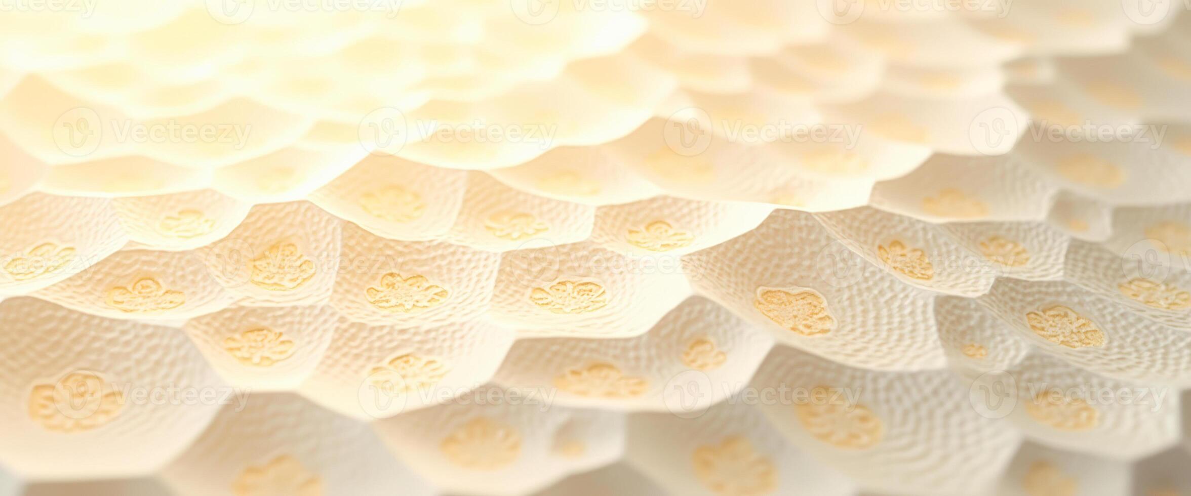 Abstract Pattern with a Warm Golden Glow photo