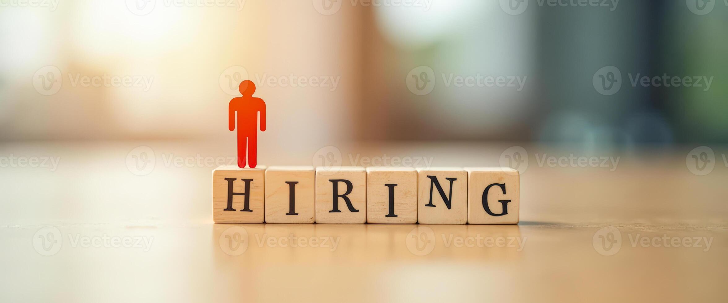 Hiring - Human Resource Management Concept photo