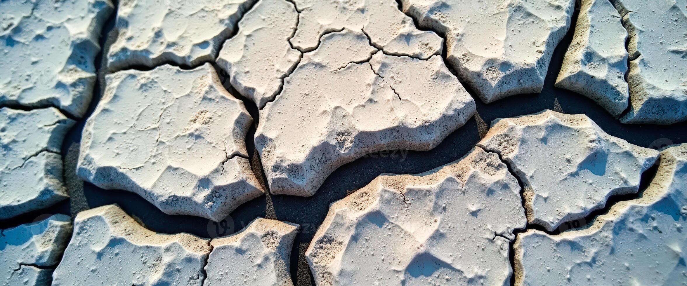 Cracked Earth dry photo