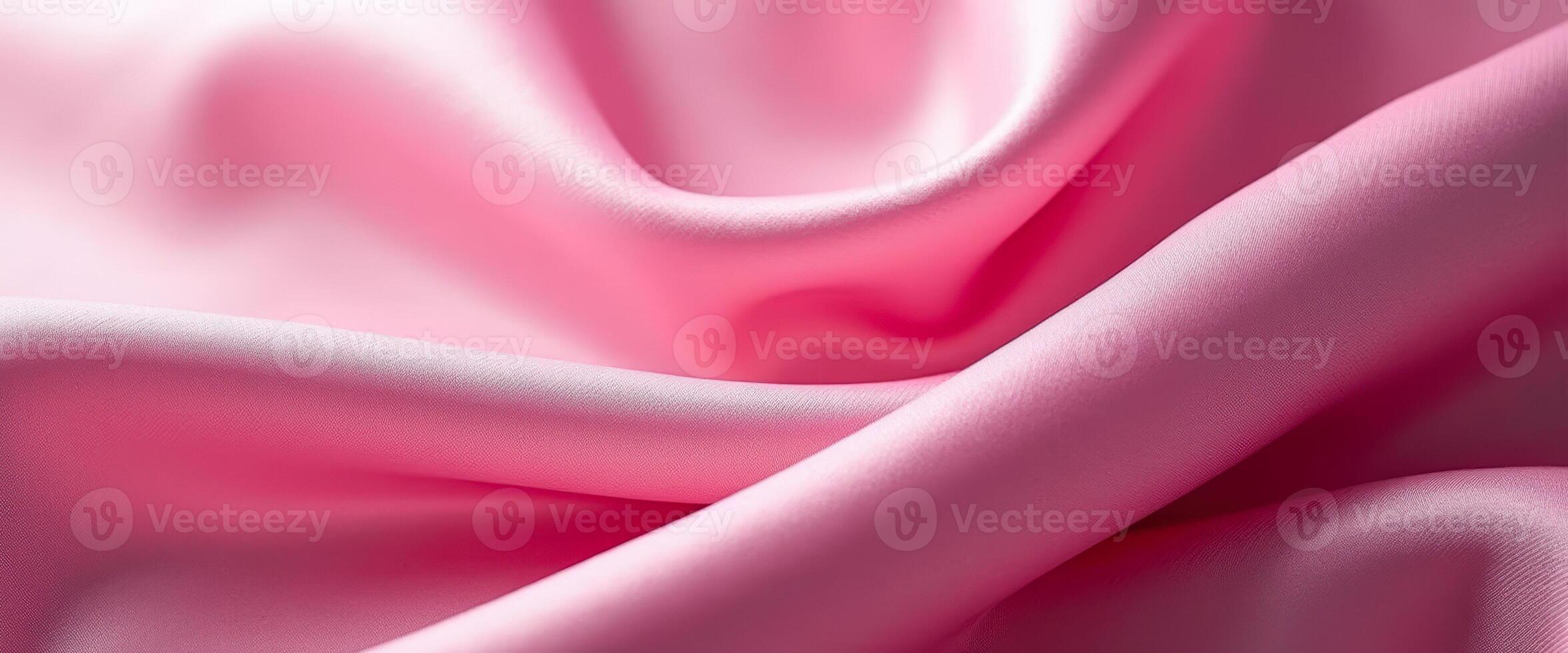 Abstract Pink Silk Fabric Background photo