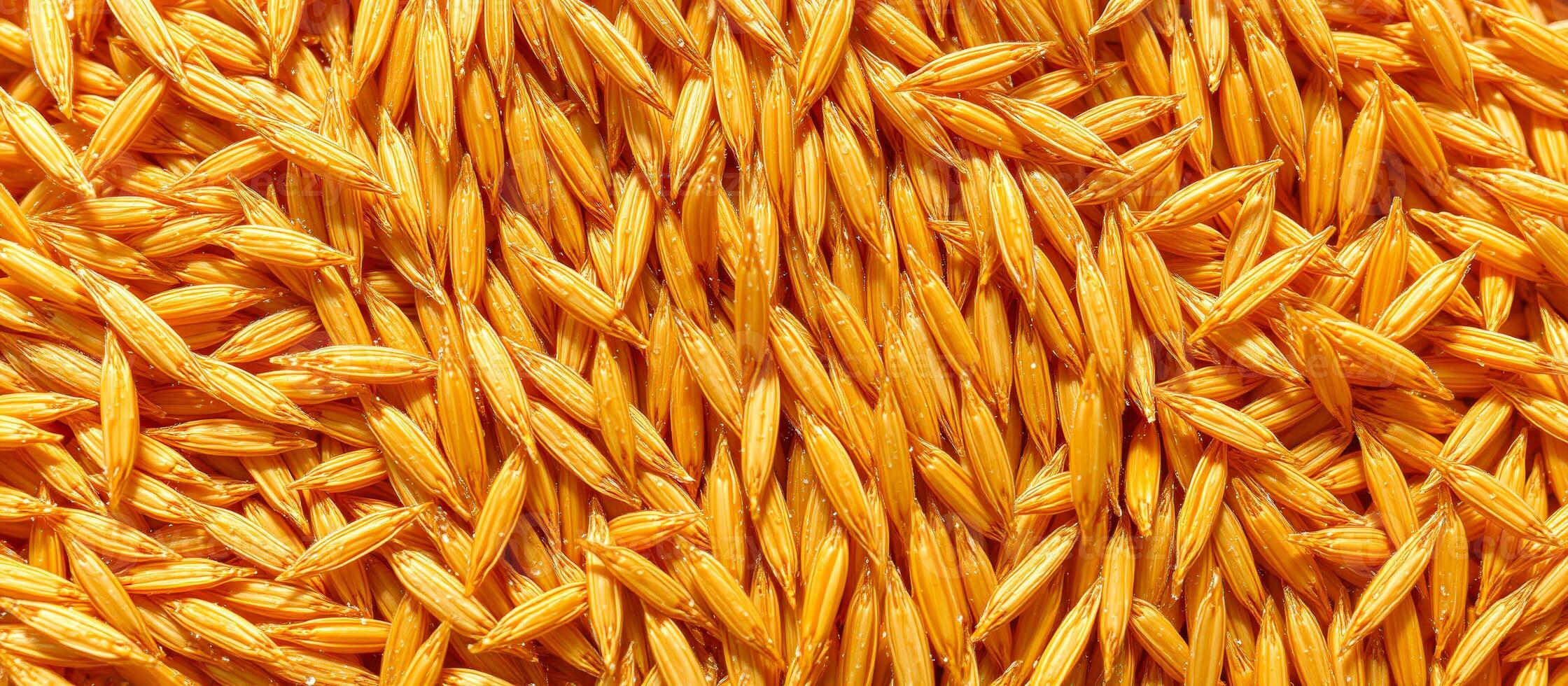 Golden Grain Background photo
