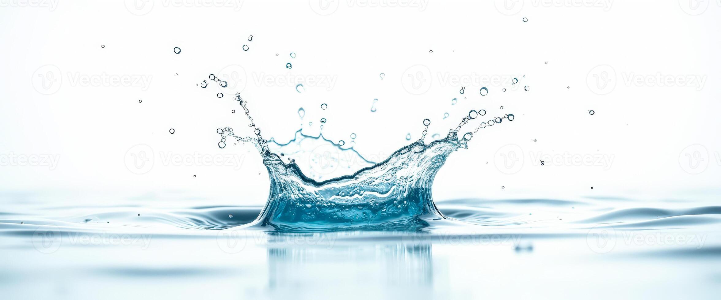 Water Droplet Splashing photo