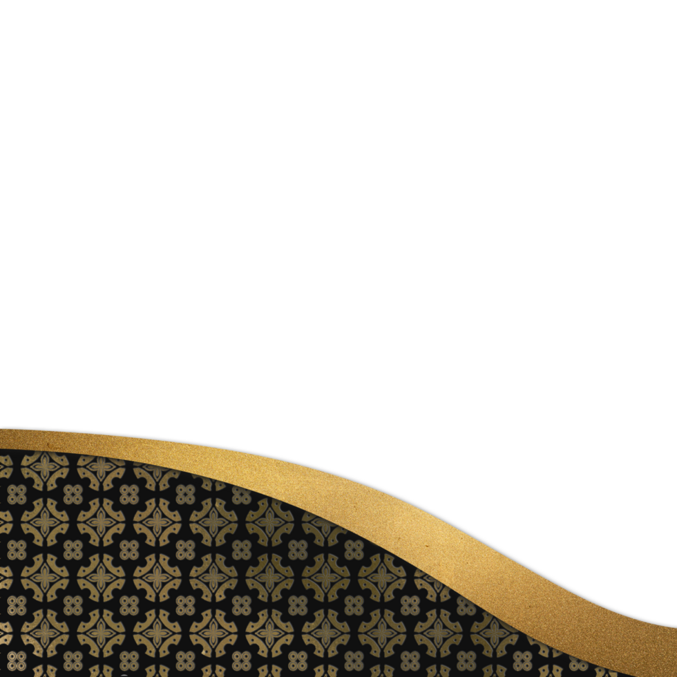 Golden black and gold background with a black and gold pattern png
