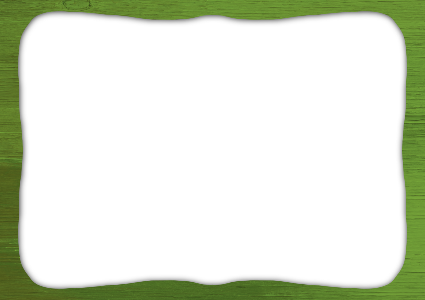 Green Haunted Frame Border for Halloween Design Background png