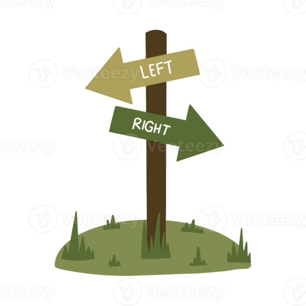 Left right arrow sign png