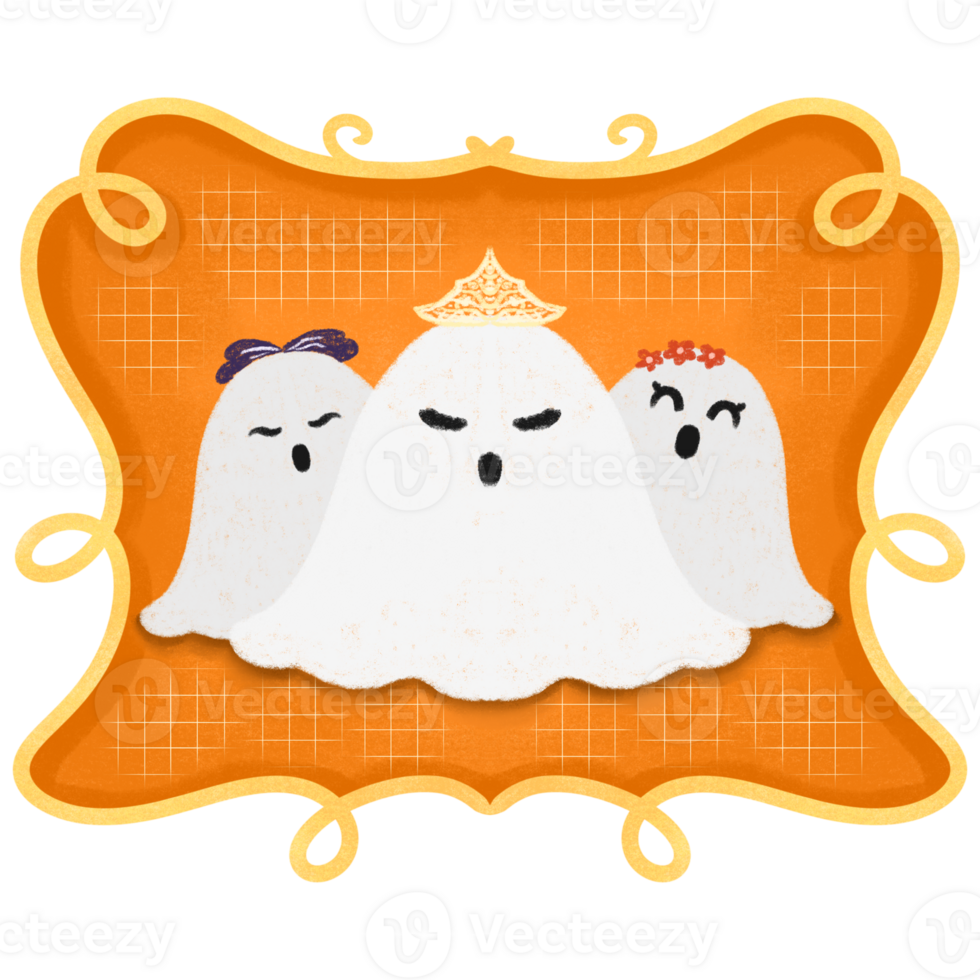 Set of witchy magic. Set of hand drawn illustrations. Halloween, Ghosts, potion, cat, hat, spider, grave. png