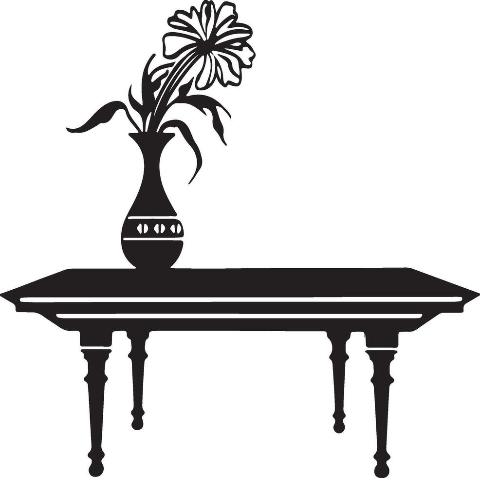 Bouquet with beautiful hydrangea flowers on black table vector