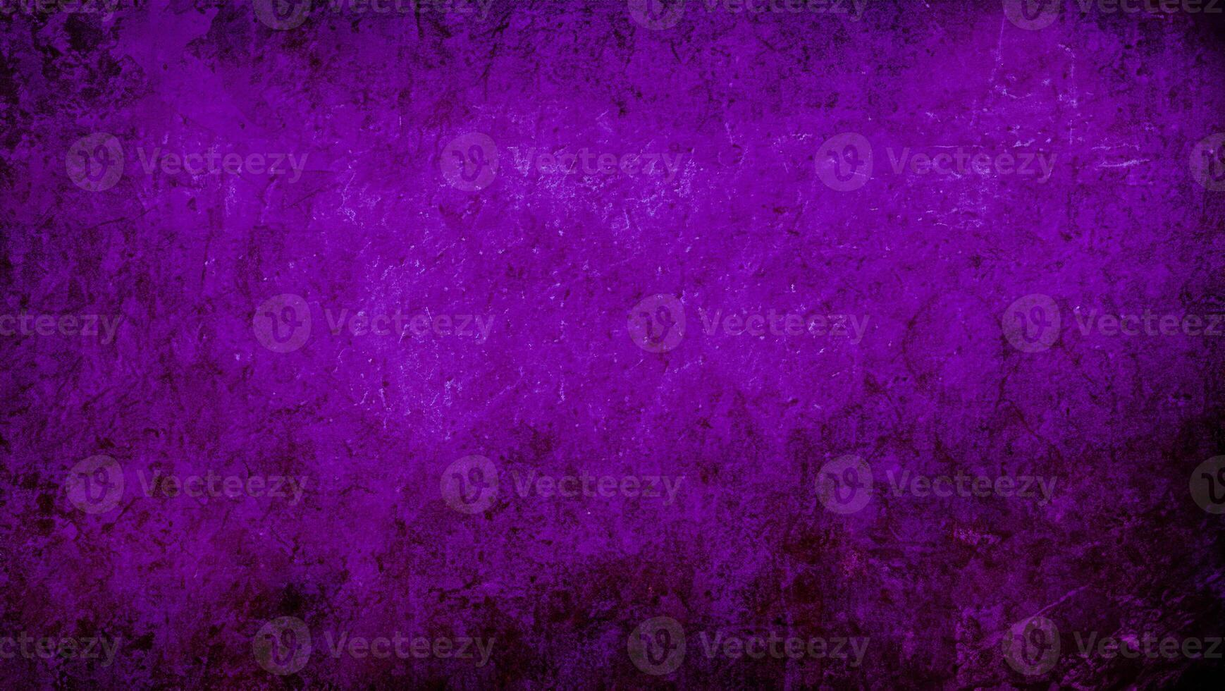 Grunge Purple Textured Background with Dark Edges and Rough Surface photo