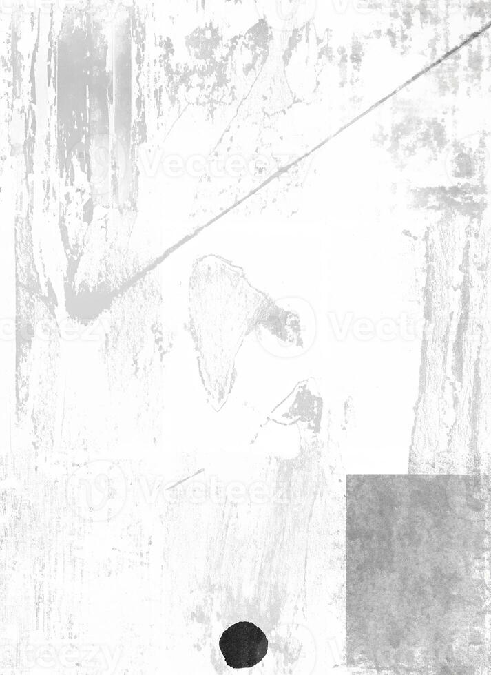 Abstract grunge paper texture with rough edges and distressed details, ideal for vintage or artistic backgrounds. photo