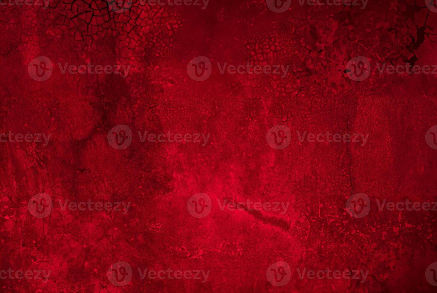 Dark Red Textured Grunge Background with Subtle Cracks and Rough Patterns photo