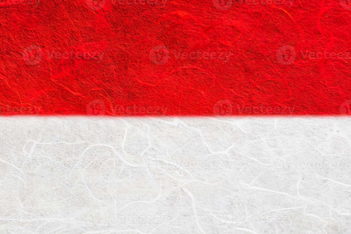 Abstract Red and White Japanese Paper Texture Background photo