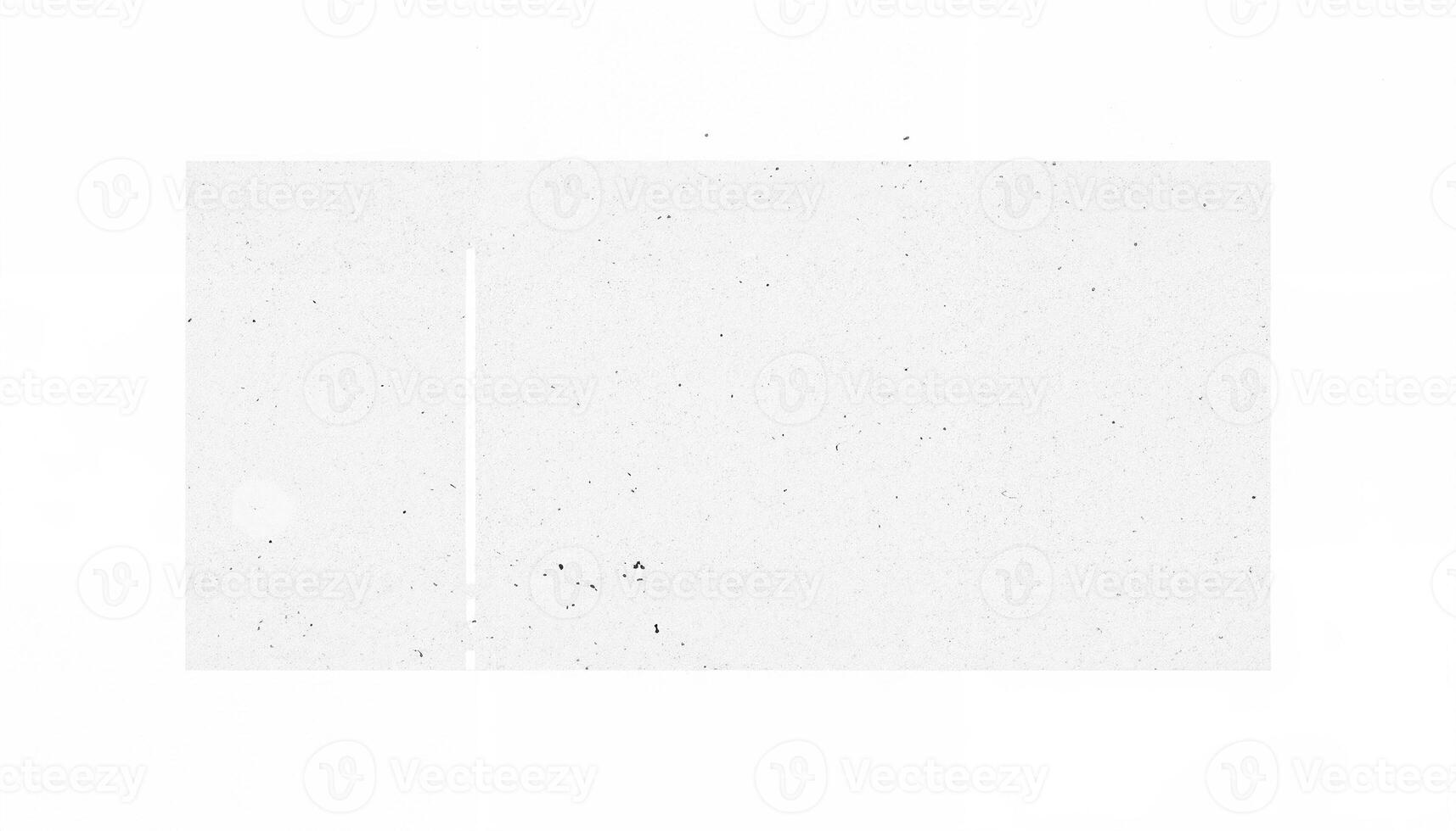 White Paper Ticket Mockup Isolated photo