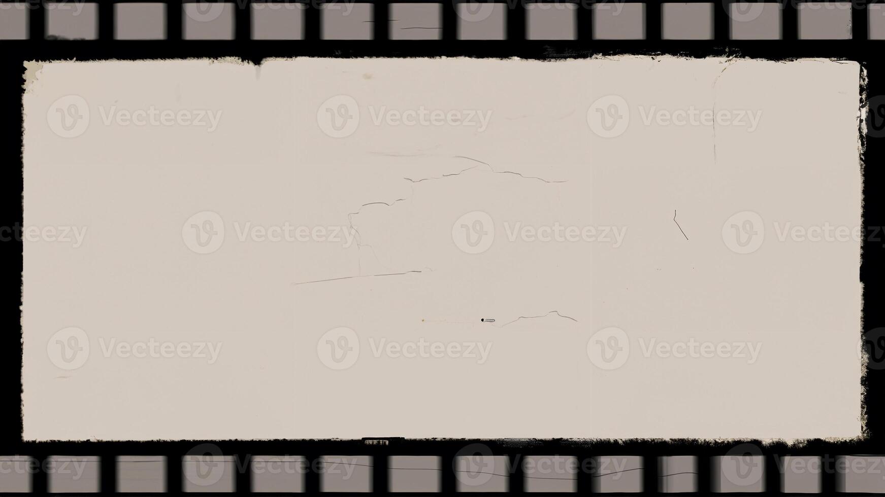 Retro Vintage Damaged Film Frame with Dynamic Rolling Effect photo