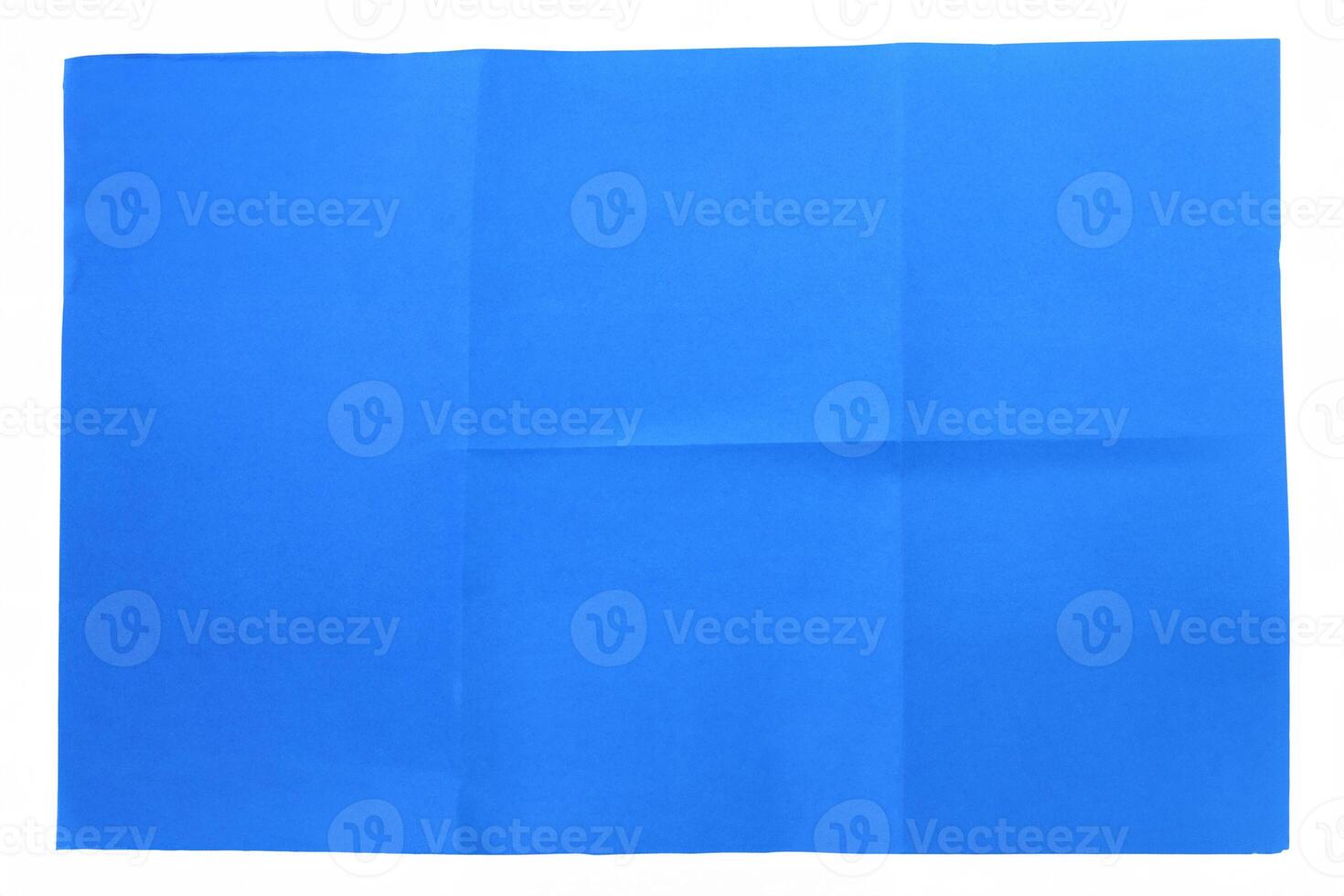 Textured Blue Folded Paper photo