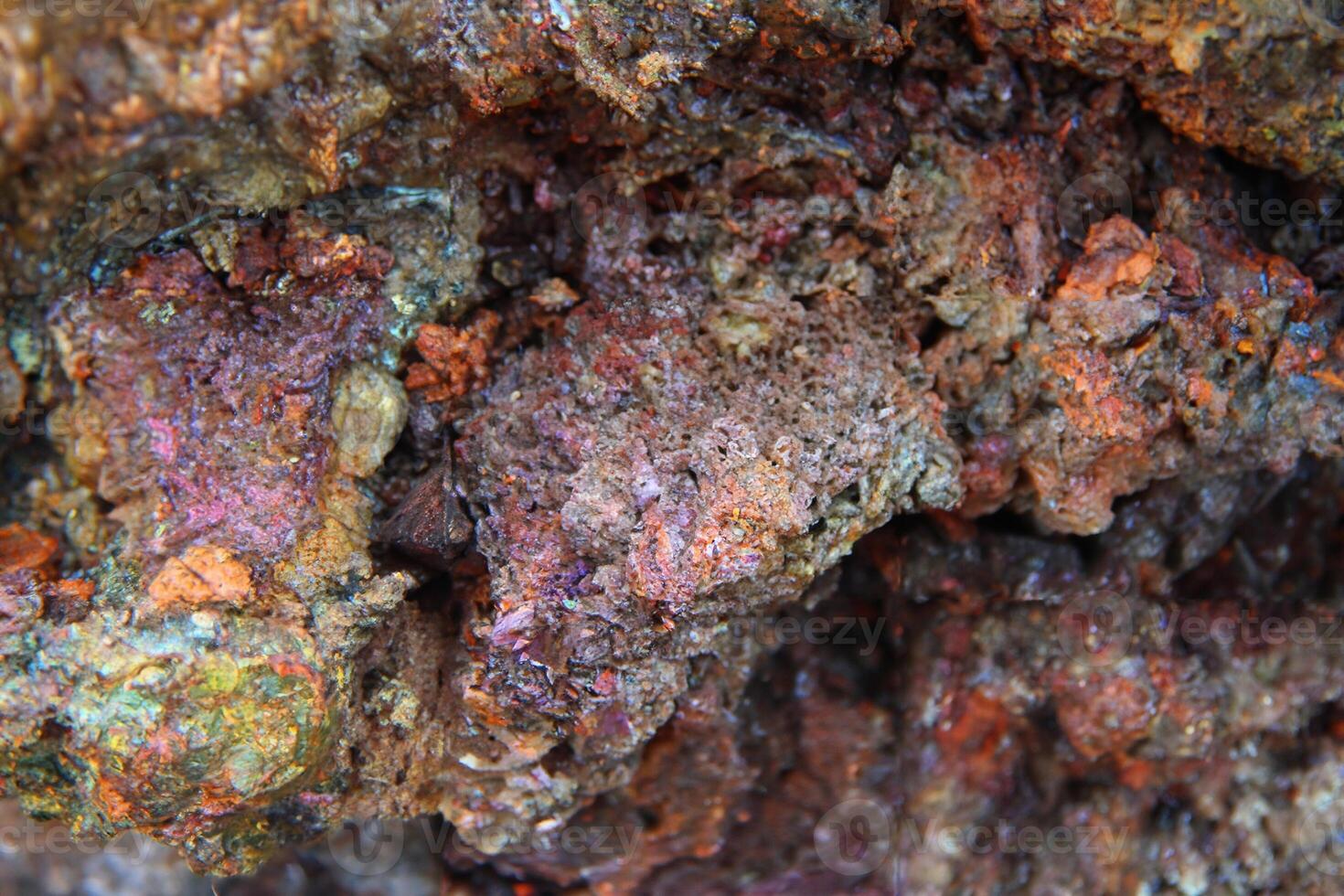 Volcanic Rock from Piton de la Fournaise, Reunion Island photo