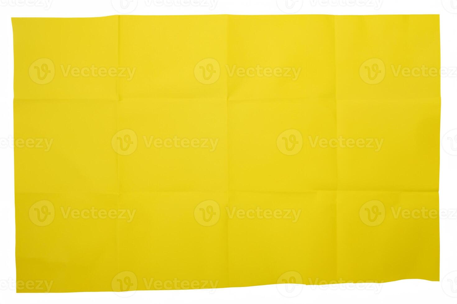 Yellow Folded Paper Texture photo