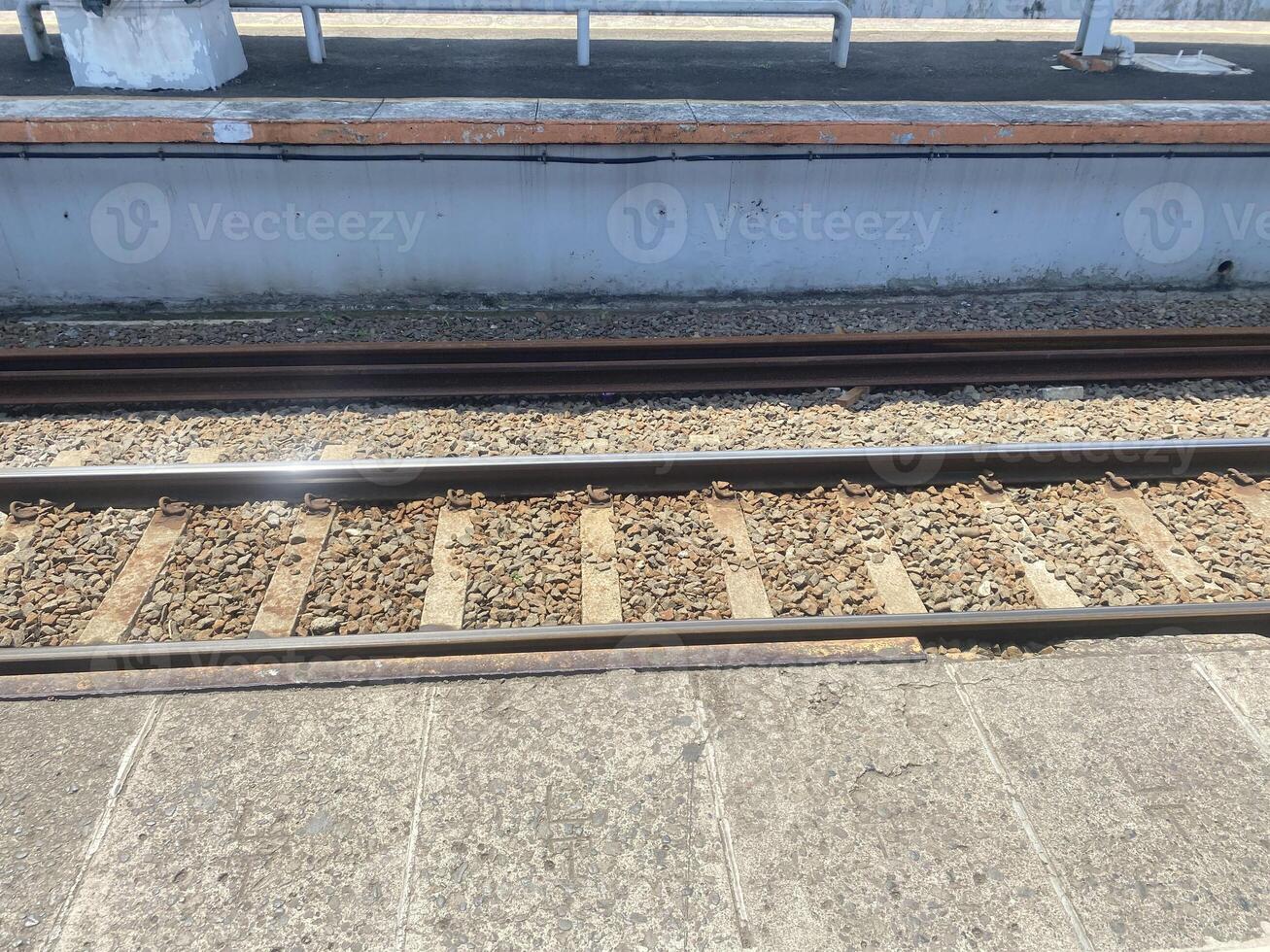 Vintage Train Tracks photo