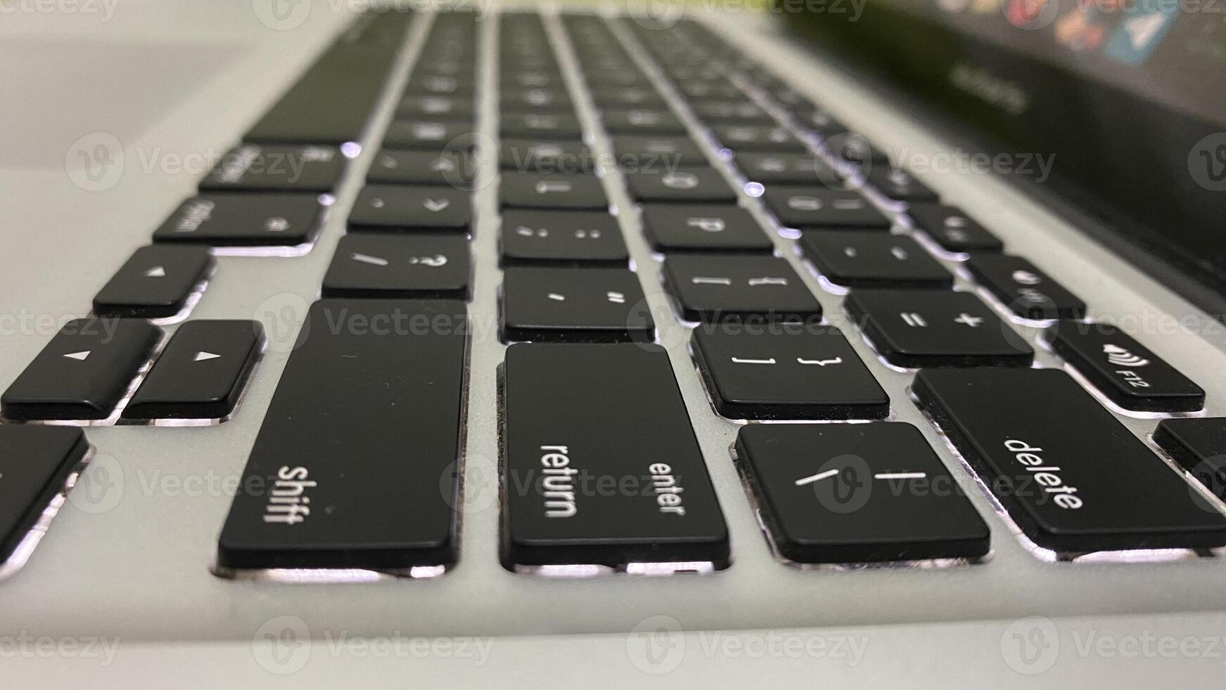 Backlit Black Keyboard photo