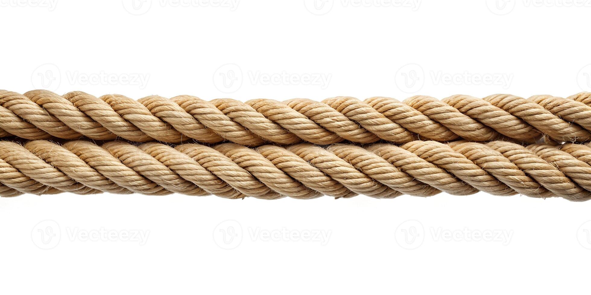 Isolated Ropes in Parallel Lines photo