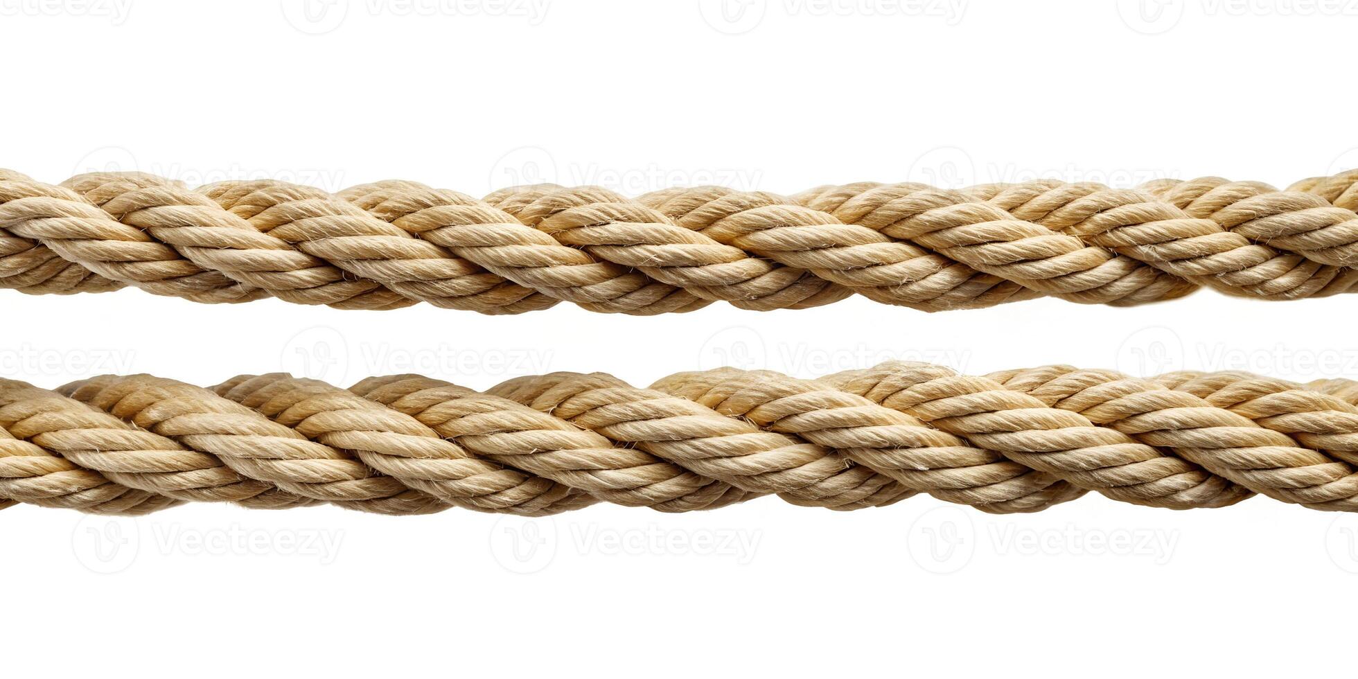 Isolated Ropes in Parallel Lines photo