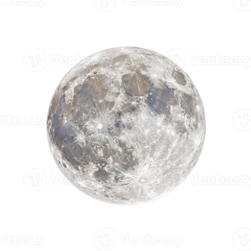 A full moon is shown in the dark sky png