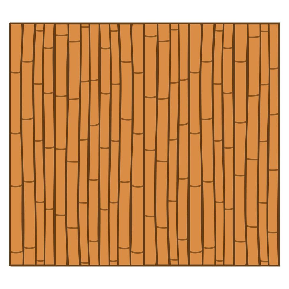 Brown bamboo texture vector