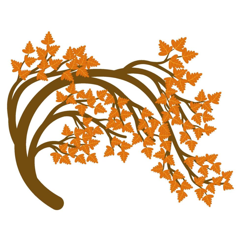 Autumn brunch illustration vector