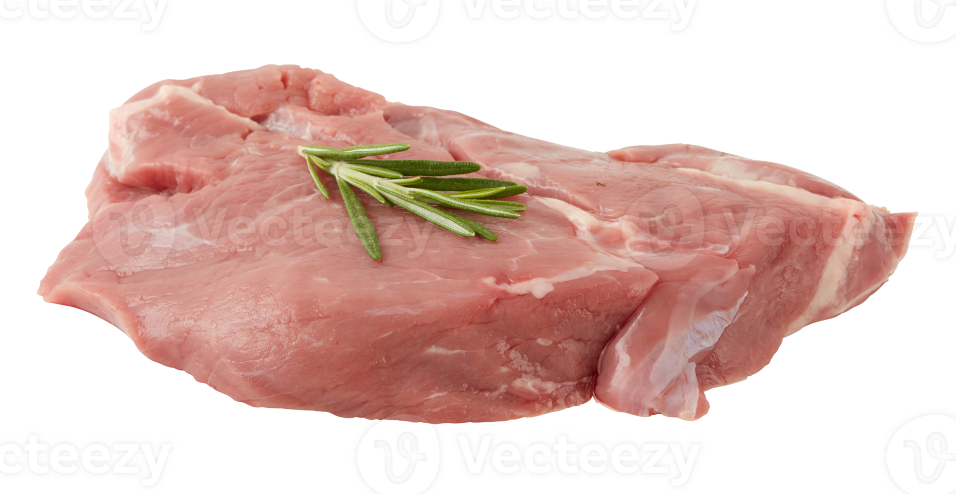Fresh pork loin with rosemary png
