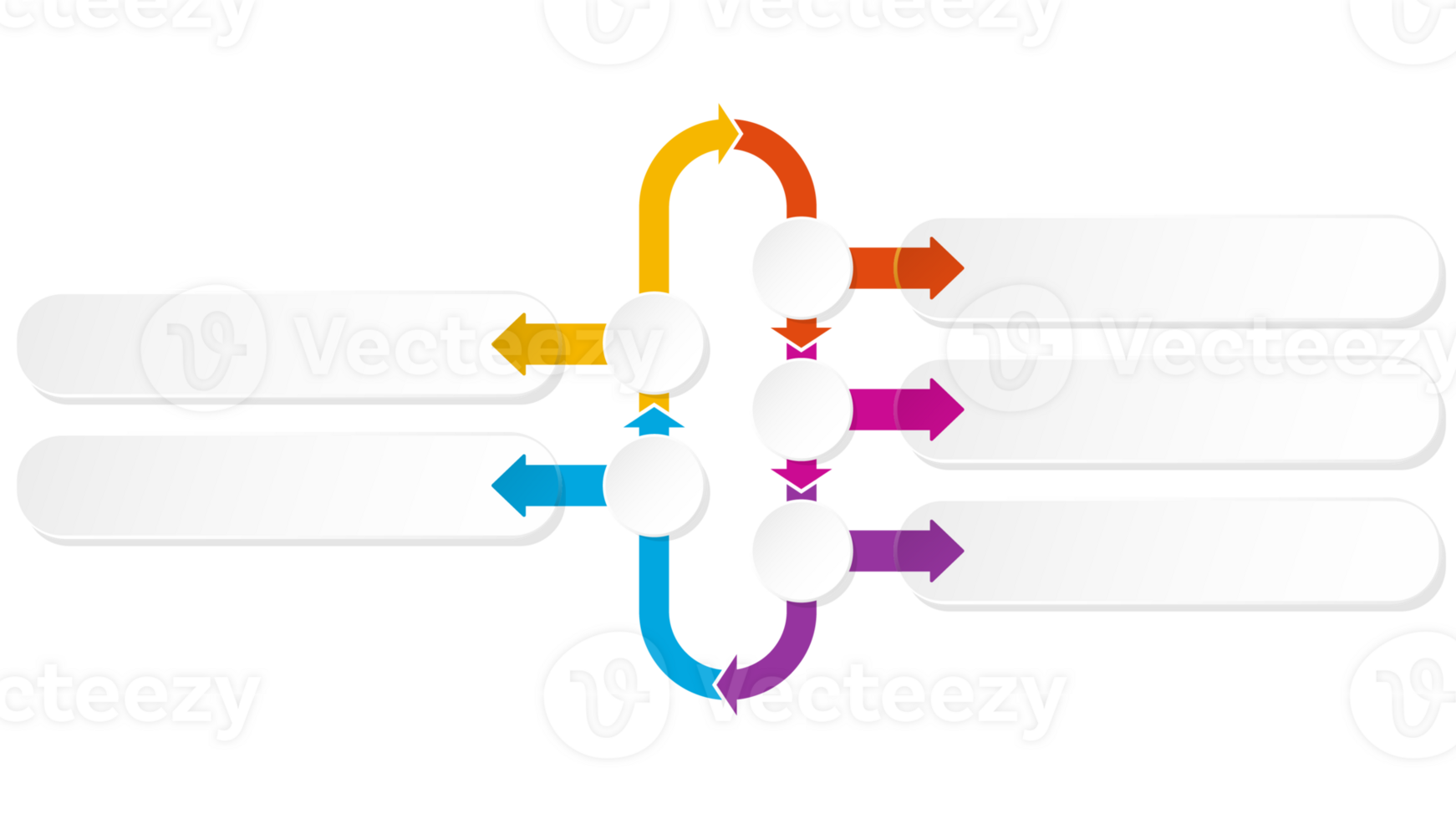 Modern infographic with 5 steps, process or options. png