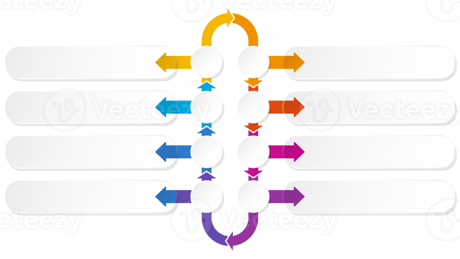 Modern infographic with 8 steps, process or options. png