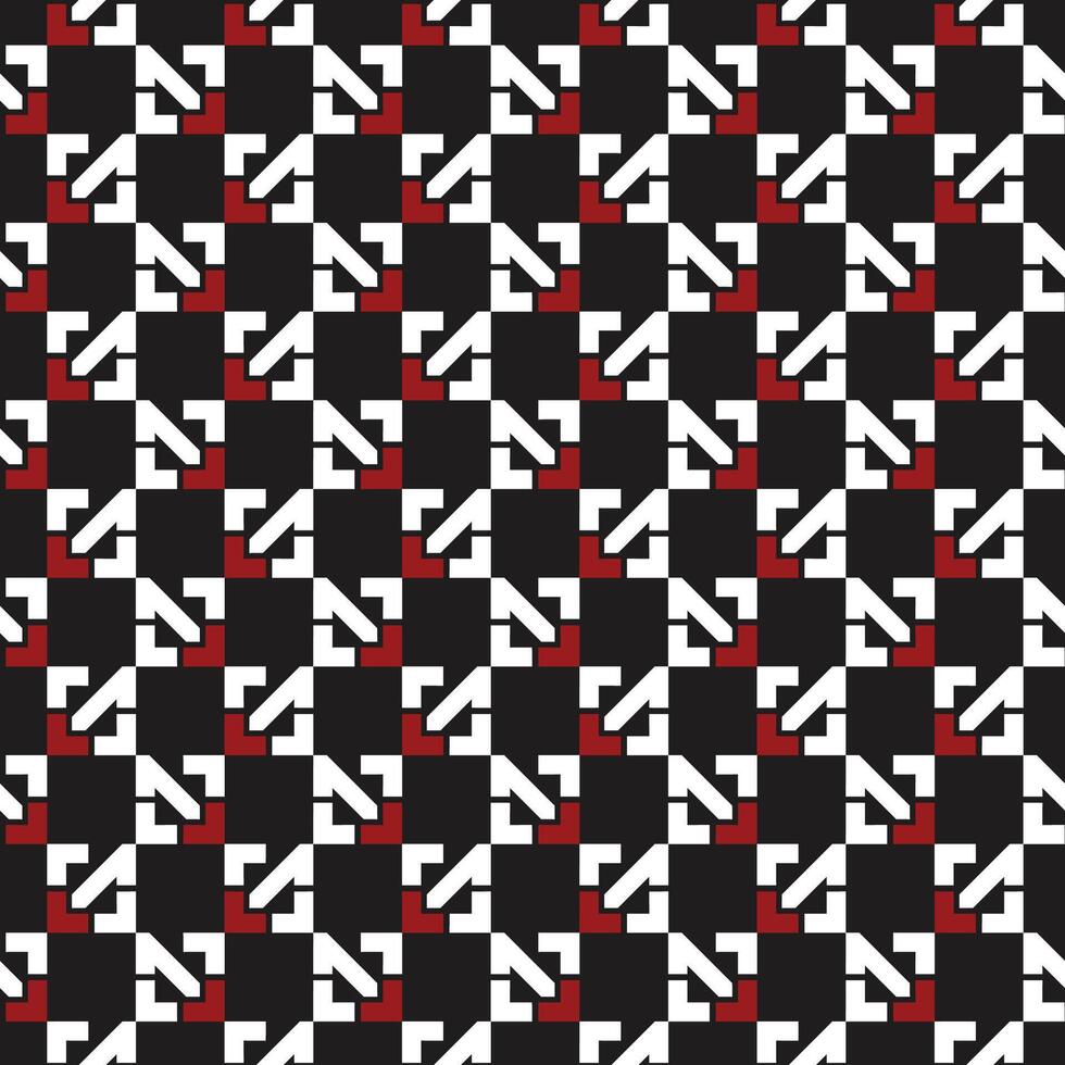absract geometric square textile pattern vector