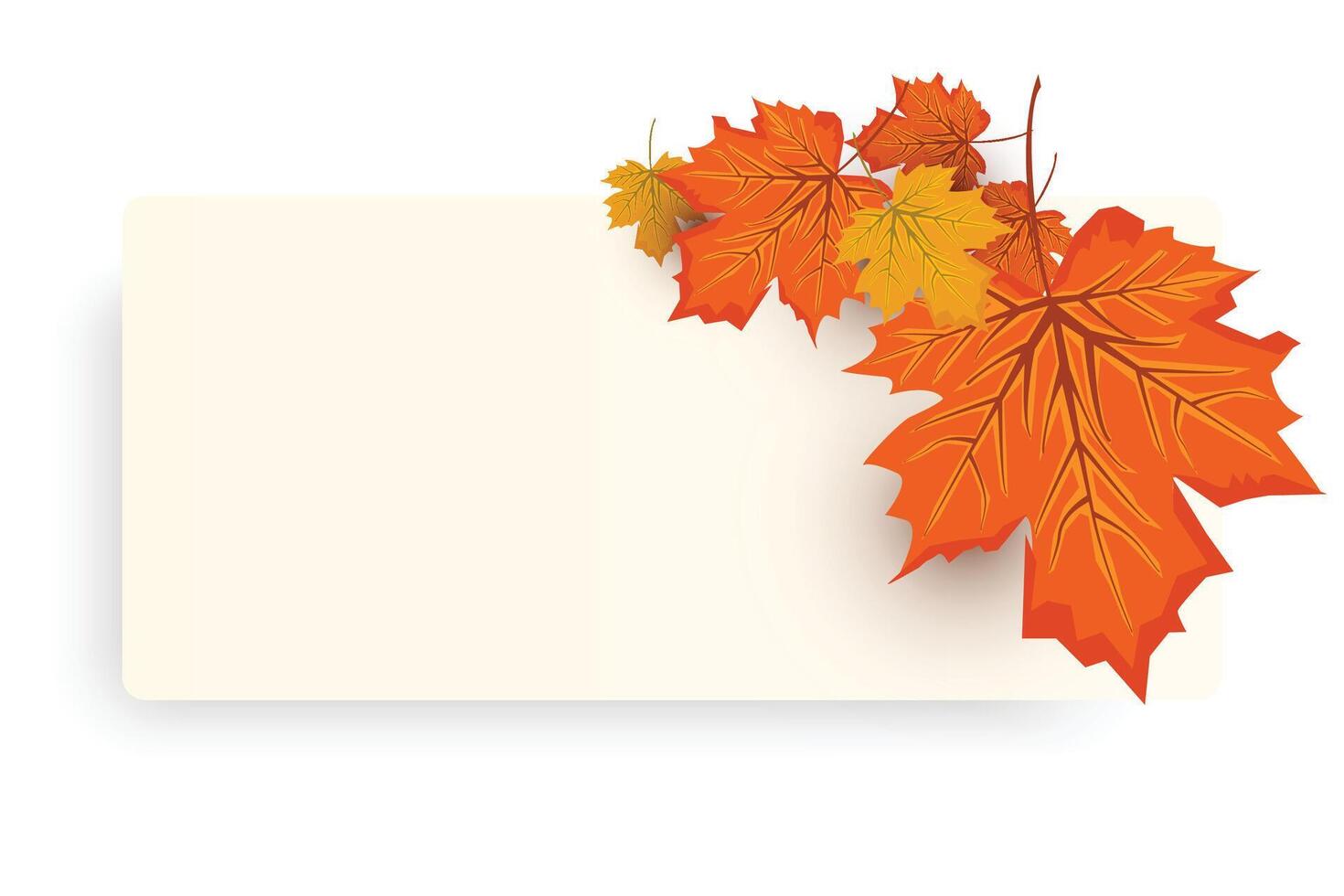 Autumn background with leaves golden yellow. fall concept,For wallpaper, postcards, greeting cards, website pages, banners, online sales. illustration vector