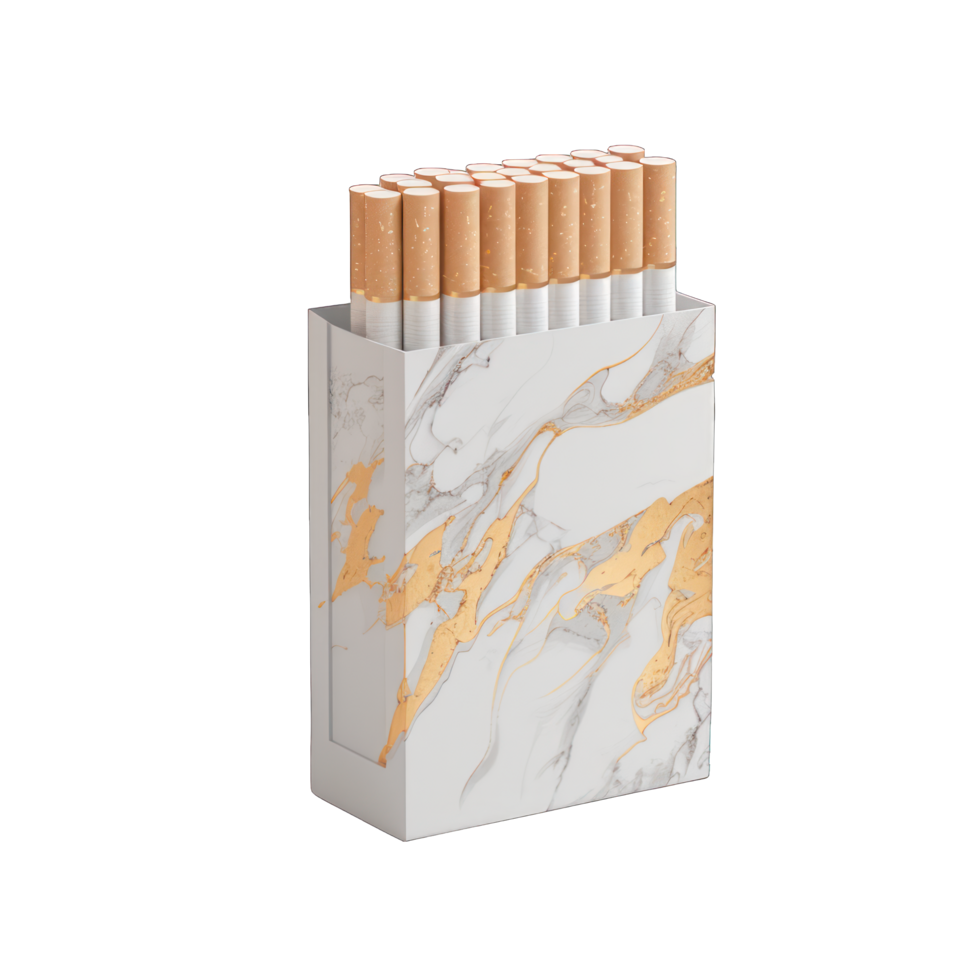 box of cigarettes transparent background png