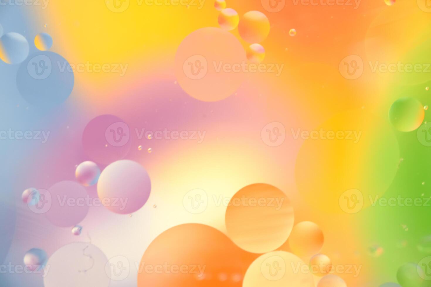 A Stunning Colorful Bokeh Abstract Background Featuring Soft Circles and Gradient Hues photo