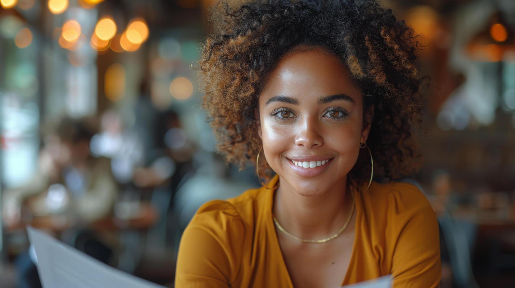 Friendly interview between Indian businessman hr director holding 