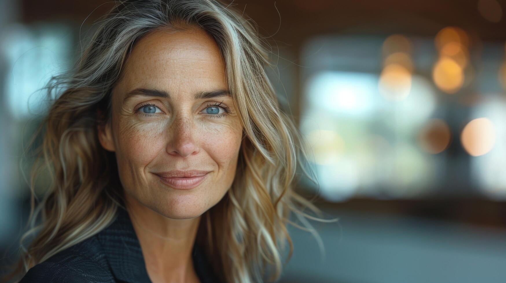 Happy middle aged business woman executive ceo leader discussing project management planning strategy working with diverse colleagues company team at office corporate board group meeting photo