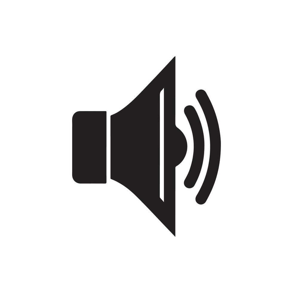 Sound Waves, Sleek Logo Outline vector