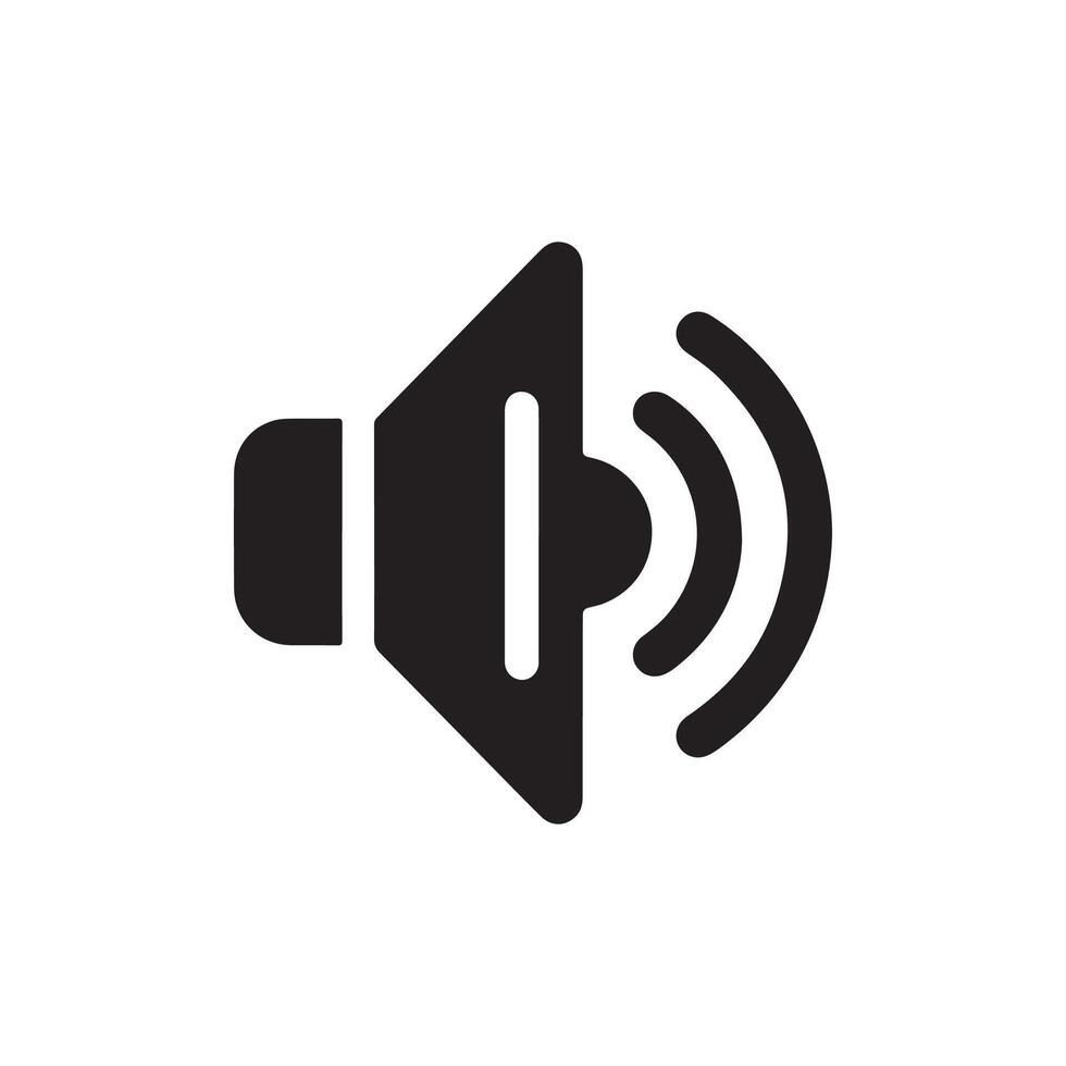 Clear Sound, Modern Icon Representation vector