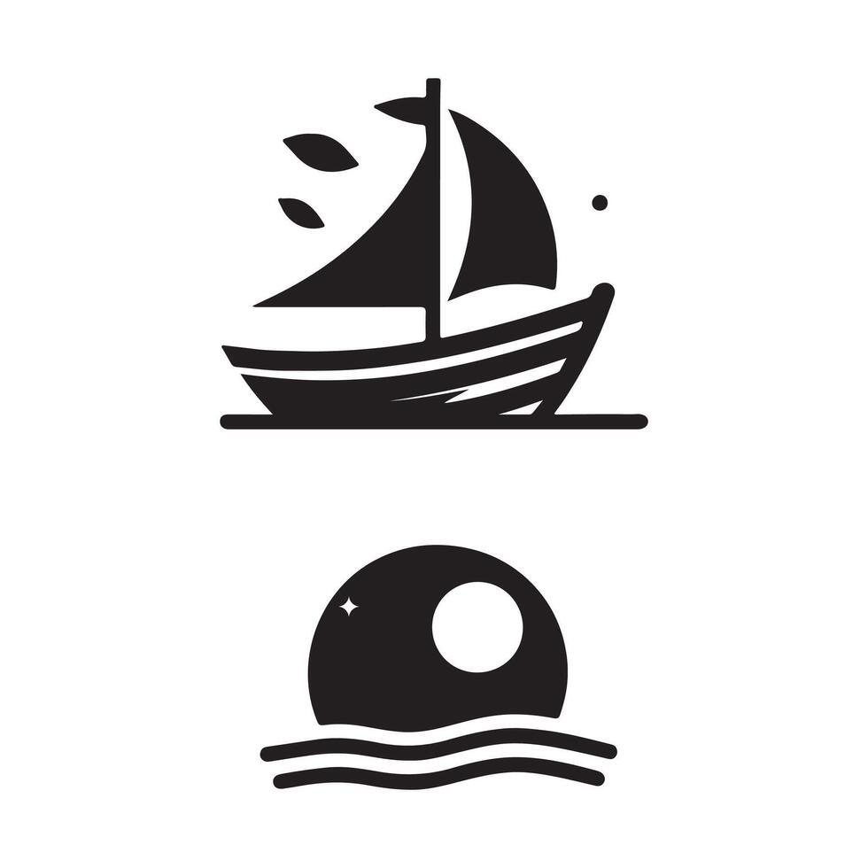 Catch Waves Boat Life Vibes vector