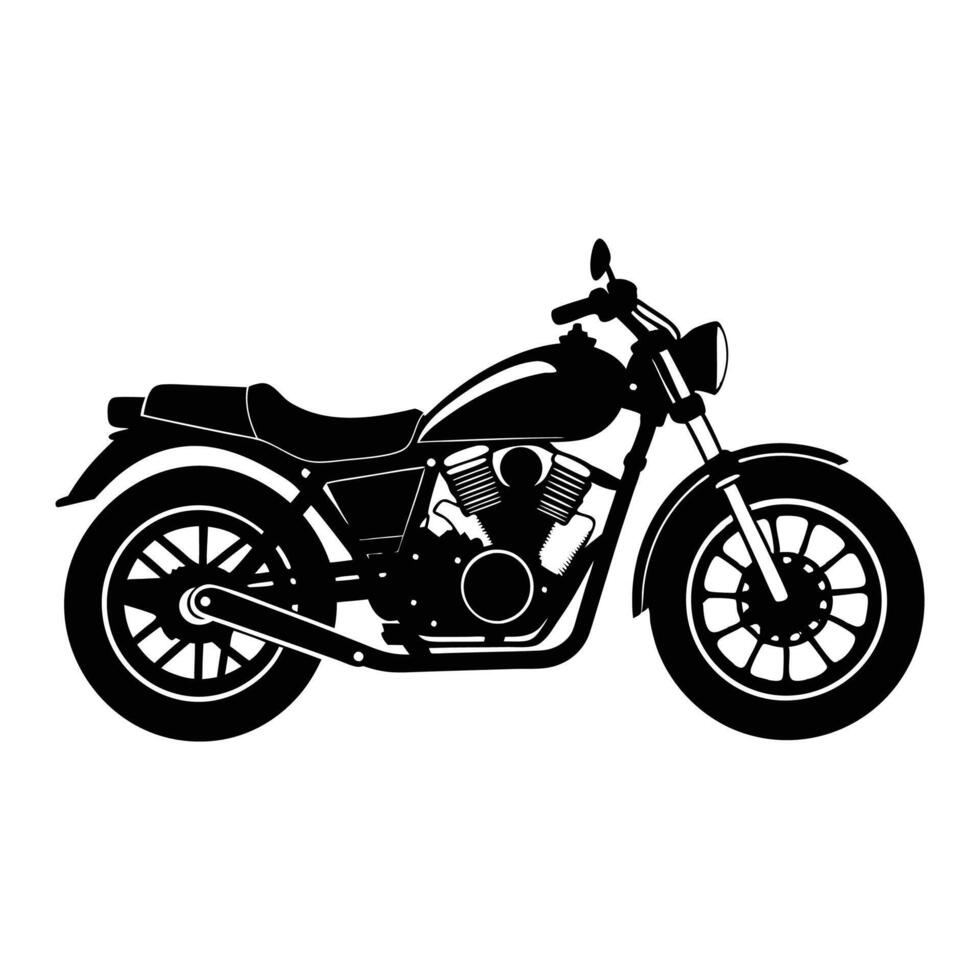 Iron Thunder Classic Biker Design vector