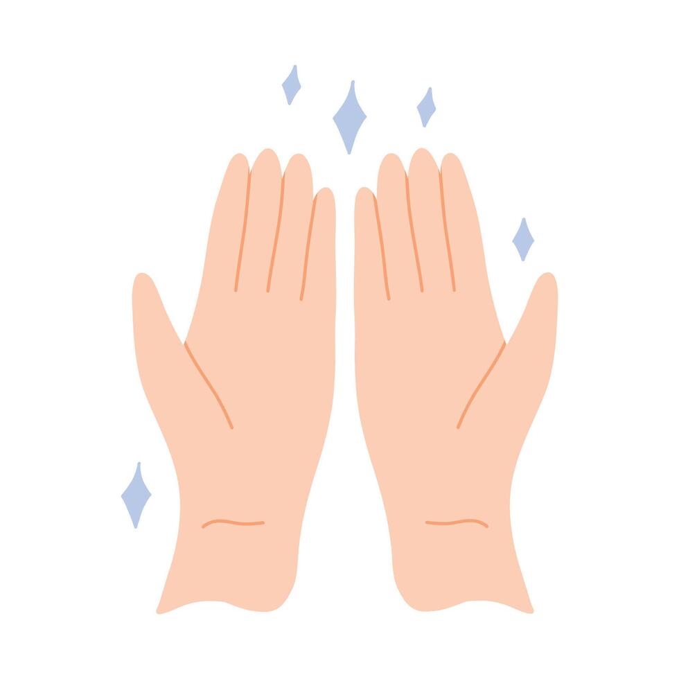 Clean your hands with alcohol gel. Killing virus. Hands used for touching will transmit the virus. Corona virus concept. washing hands with antibacterial hand sanitizer, sanitizer gel symbol vector