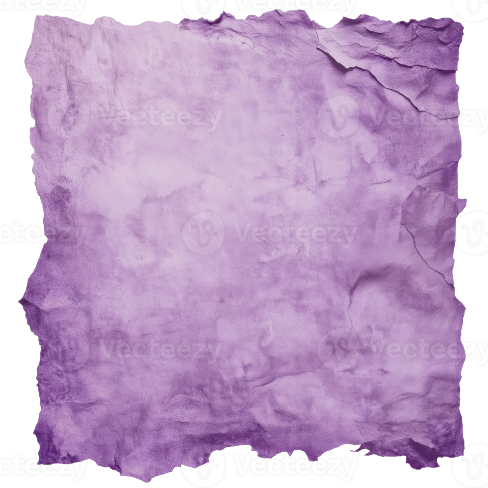 Purple textured paper with distressed and vintage appeal. Cardboard background png