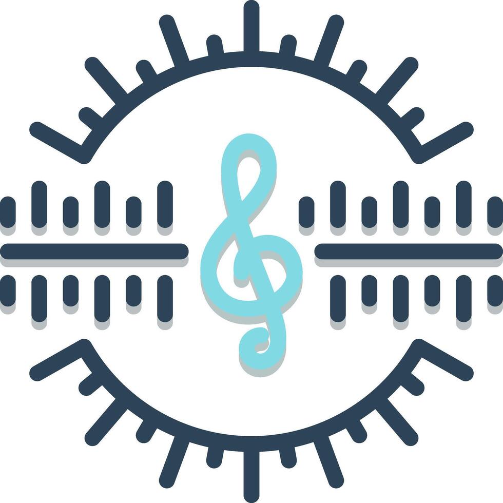 Color icon for effect vector