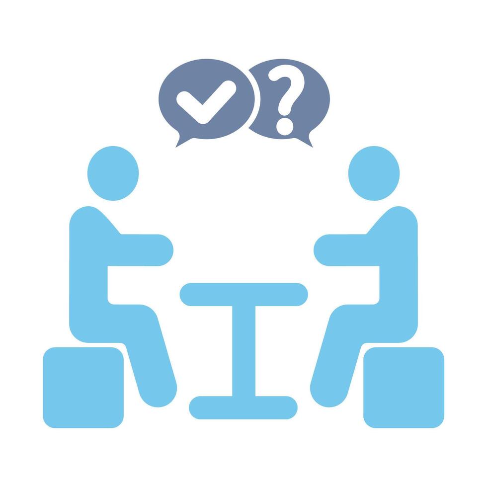 consultation concept line icon. Simple element illustration. consultation concept outline symbol design. vector