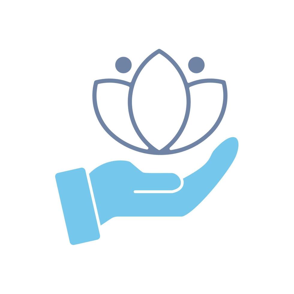 spirituality concept line icon. Simple element illustration. spirituality concept outline symbol design. vector