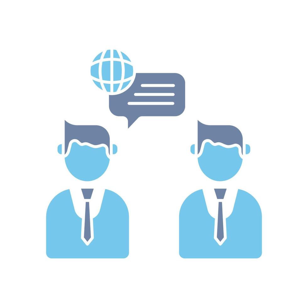 communicate concept line icon. Simple element illustration. communicate concept outline symbol design. vector