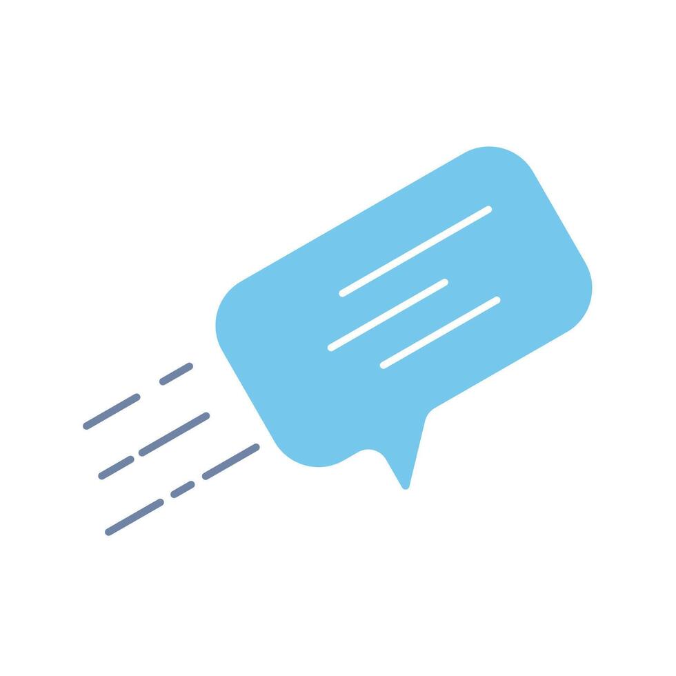 message concept line icon. Simple element illustration. message concept outline symbol design. vector