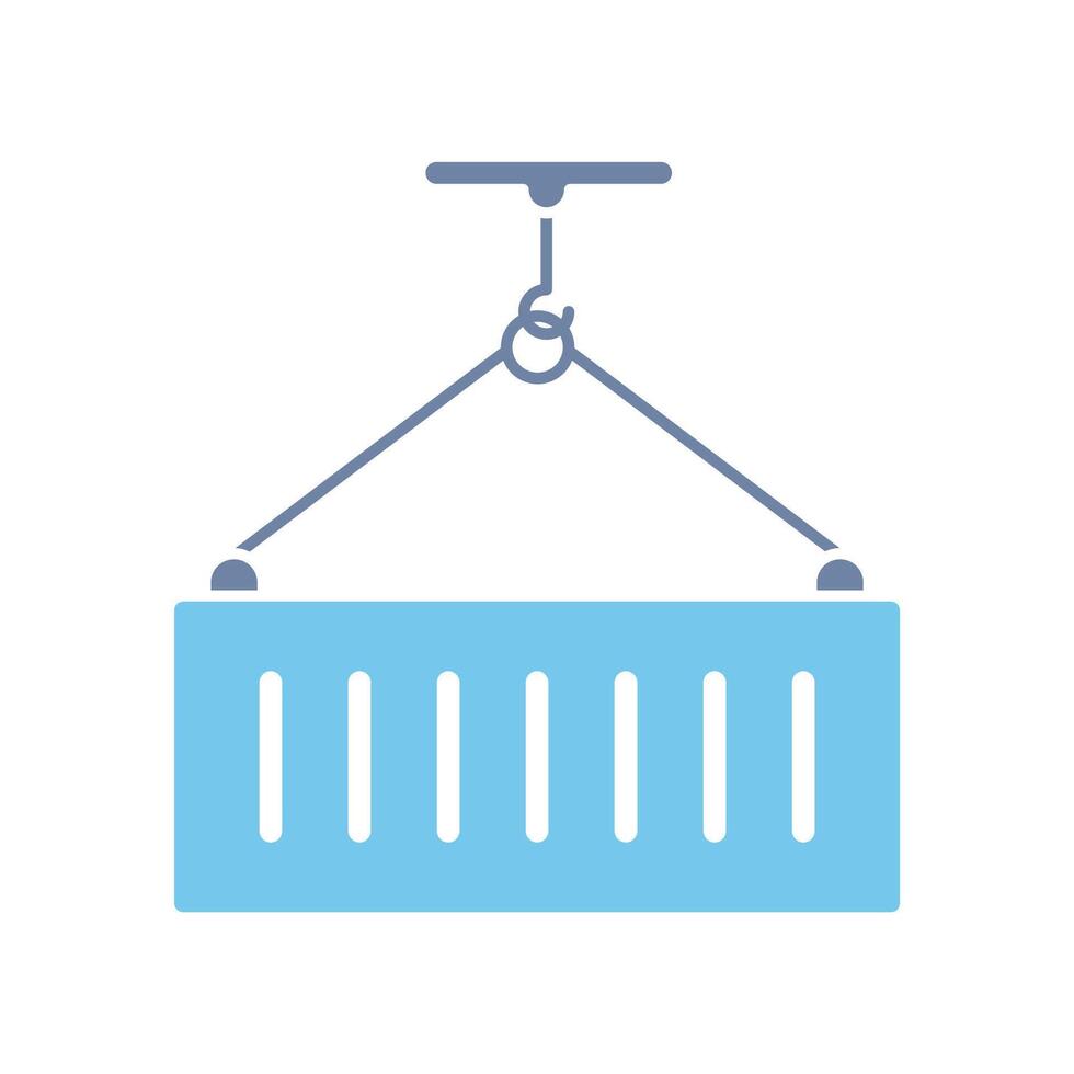 container concept line icon. Simple element illustration. container concept outline symbol design. vector